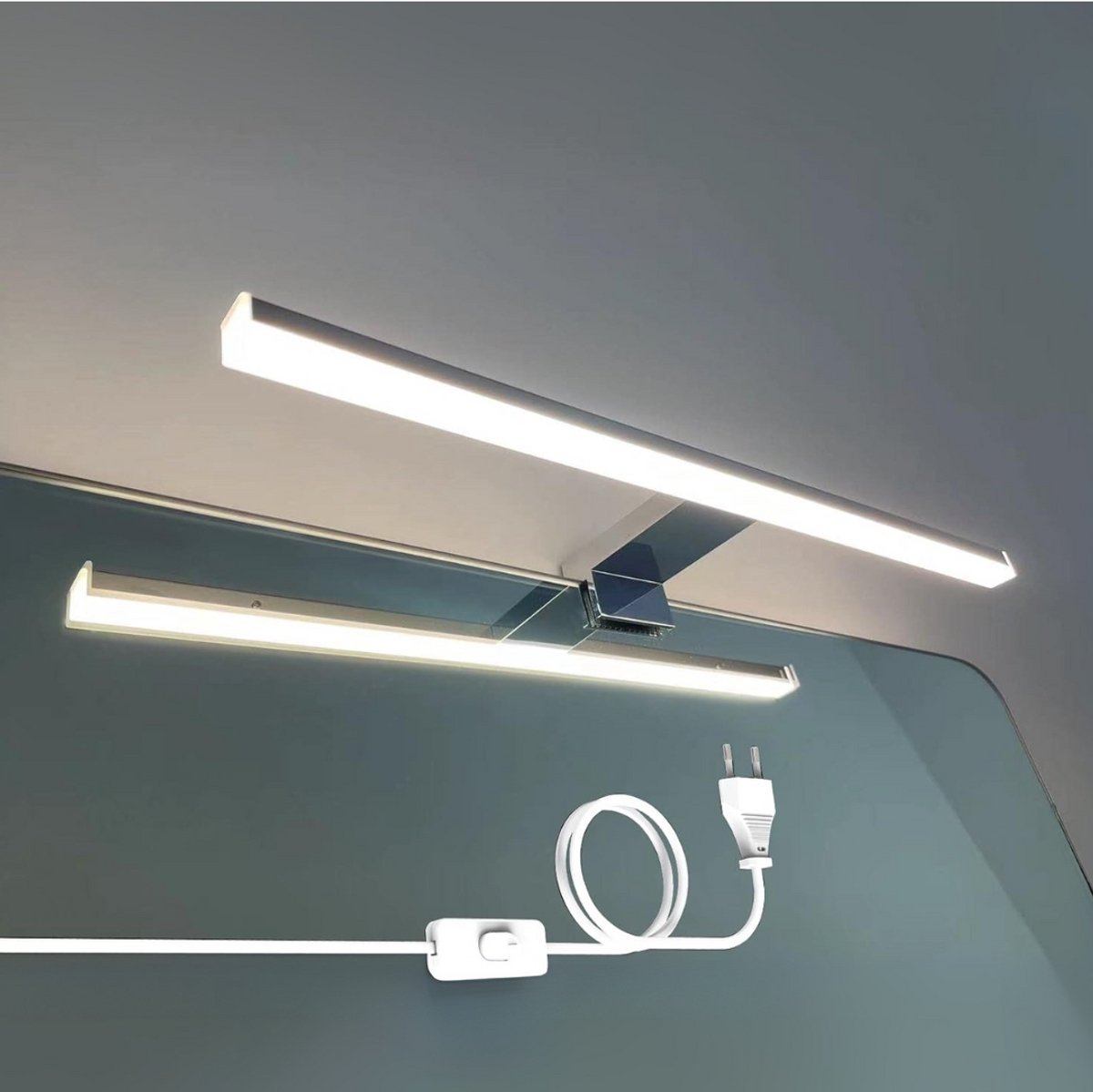 ZRSS® Wandlamp Badkamer - Badkamerlamp - Badkamerverlichting - Spiegellamp - Lamp 40cm - 230V