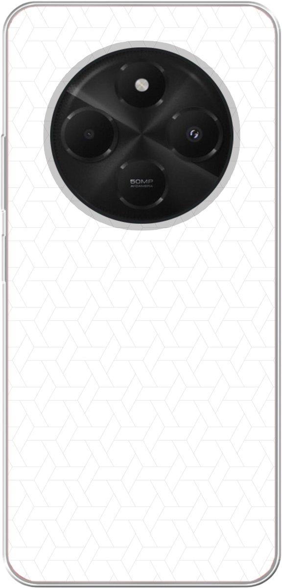 Telefoonhoesje Geschikt voor Xiaomi Geschikt voor Poco C75 hoesje - Grafisch - Patroon - Modern - Fijnstijl - Siliconen Telefoonhoesje Telefoonhoesje