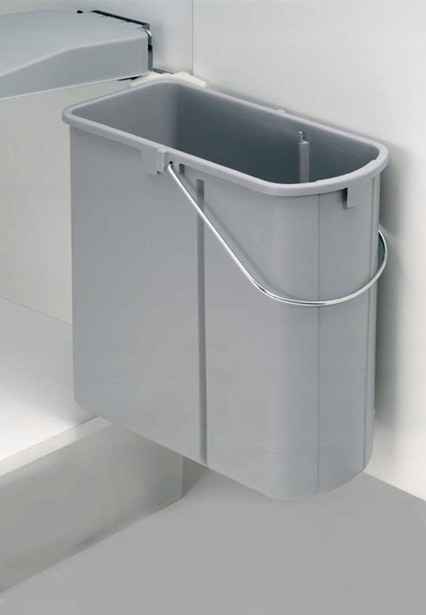 Peka Stabilo Gray 450 Afvalemmer - 19L - 47cm Hoog