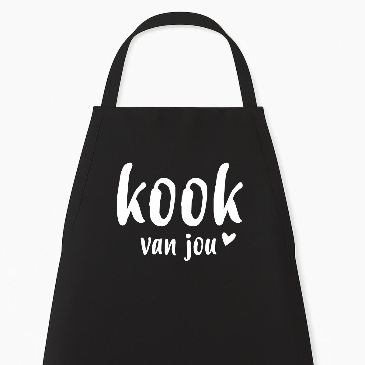 Keukenschort "Kook van jou" | Grappig Kerstcadeau & Sinterklaas | Romantisch Cadeau voor Partner