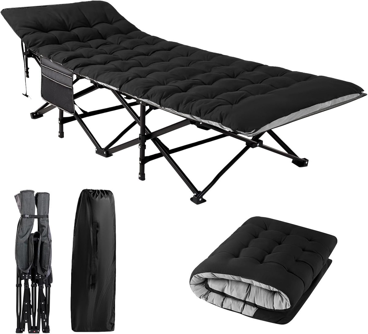 Lexium Veldbed - Kampeerbed - Veldbedden - Veldbed Kamperen - Kampeermatras