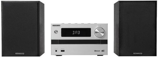 Kenwood M-720DAB - Micro DAB+ HiFi-systeem - Zilver — afbeelding 5