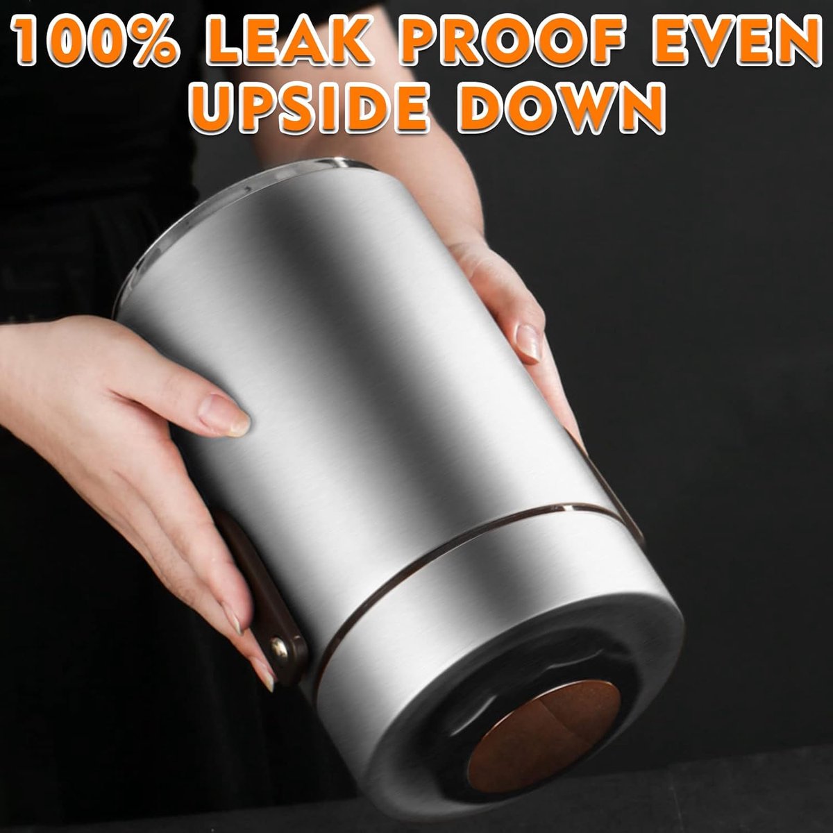 Thermosbeker - 3-Laags GeïSoleerde Lunchbox Voor Mannen - Travel Mug - Voedselcontainer Lunchpot - Lekvrije GeïSoleerde Pot - Voor Warme Maaltijden - Roestvrijstalen Thermische Bentobox Lunchtas - Bestek Voor Kantoorpersoneel Vrachtwagenchauffeur — cadeau in Koken & Dineren - foto 2