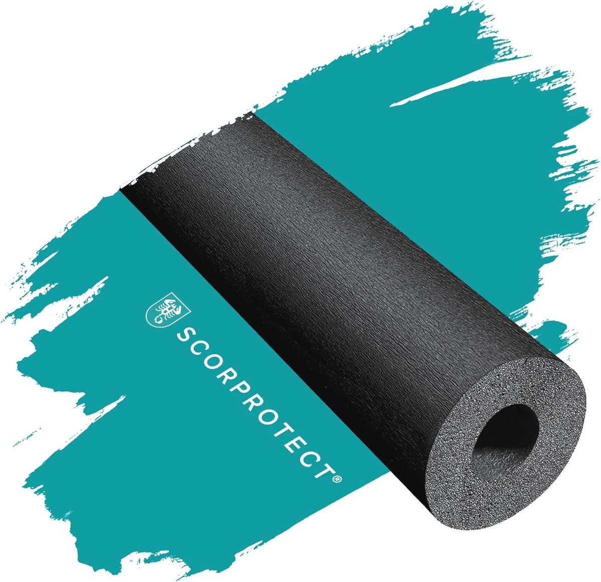 Rubberen buisisolatie 2 m voor hoge temperatuur | Flexibele EPDM isolatie