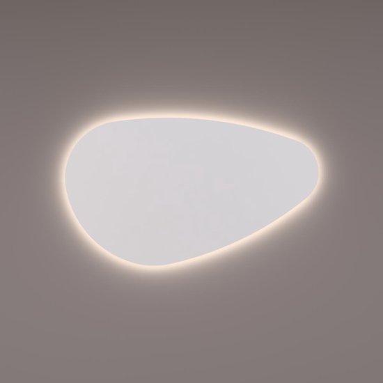 HIPP Design Spiegel Ovaal Met Directe En Indirecte LED Verlichting Rondom 120 X 70 X 3 Cm Touch Dimmer Spiegelverwarming Kleurenwissel HIPP Design Spiegel Ovaal Met Directe En Indirecte LED Verlichting Rondom 120 X 70 X 3 Cm Touch Dimmer Spiegelverwarming Kleurenwissel