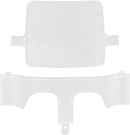 Stoelverkleiner voor Stokke Tripp Trapp - Babyset - Rugleuning & Beugel - Wit — afbeelding 3