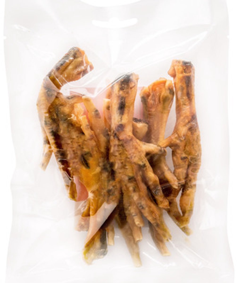 Landman Kippenpoten (100gr) - Hondensnacks - Hondensnoepjes - Kauwsnack hond