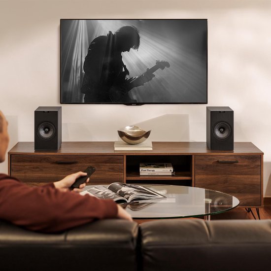 Kef Coda W Actieve HiFi-Luidspreker - Dark Titanium (Paar) — afbeelding 4