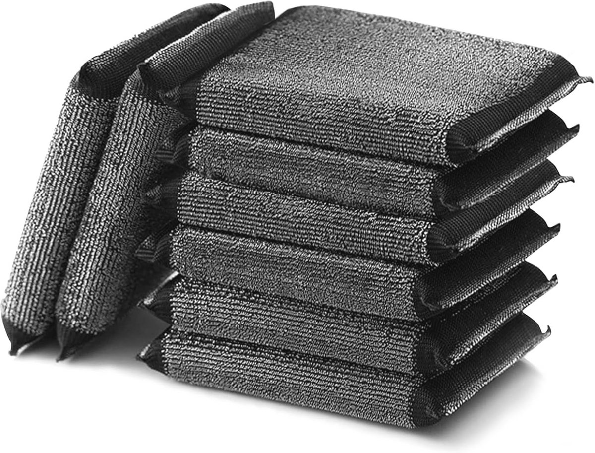 Draadspoelspons 8 Stuks - Multifunctionele Keukenspons voor Eenvoudige Reiniging