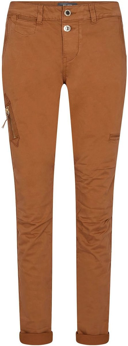 Mos Mosh - bruine cargo broek Valerine - maat W29