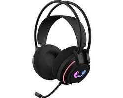Fresh n Rebel Gaming Headset | Bluetooth 6.0 | Wireless Gaming Headset | Universal Gaming Headset | PC Gaming Headset | Playstation Headset | Xbox Headset | Nintendo Switch Headset | Draadloze Headset | RGB Gaming Headset | 65 Uur Accu | ENC Mic