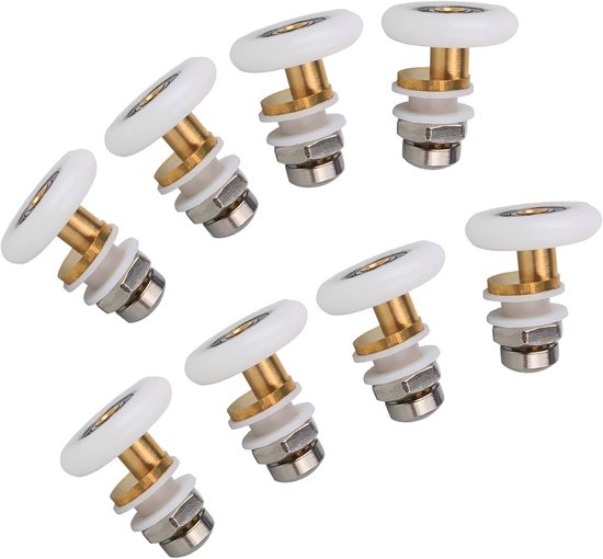 4 Stuks Douchedeur Wiel 25mm Douche Deur Rollen Douche Rollers Douche Deur Roller Caster Douche Deur Runners