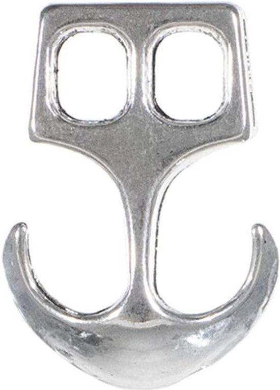 Paracord Planet Two Hole Clasps – Silver & Bronze – Hook & Anchor