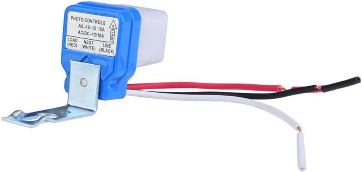 Dusk to Dawn Sensor Lichtschakelaar 12V - Automatische Fotocel