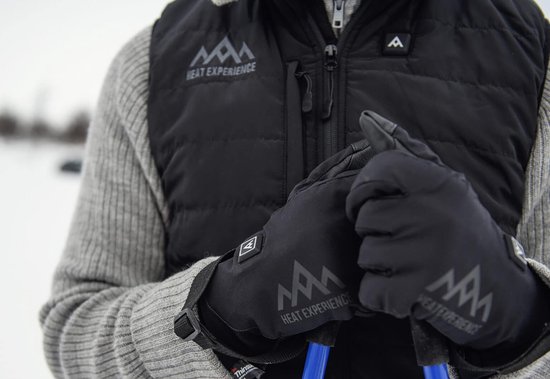 HeatX Verwarmde Handschoenen Everyday Gloves - Elektrische Handschoenen Verwarmd - Skihandschoenen - Fietshandschoenen - Maat S