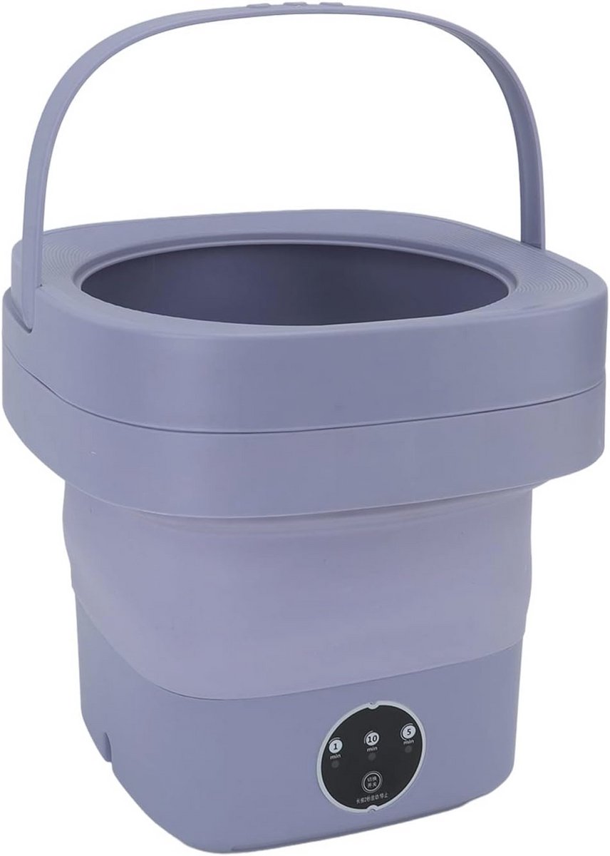 Draagbare Vouwbare Mini Wasmachine 6.5L - Ideaal voor Studenten en Kampeerders