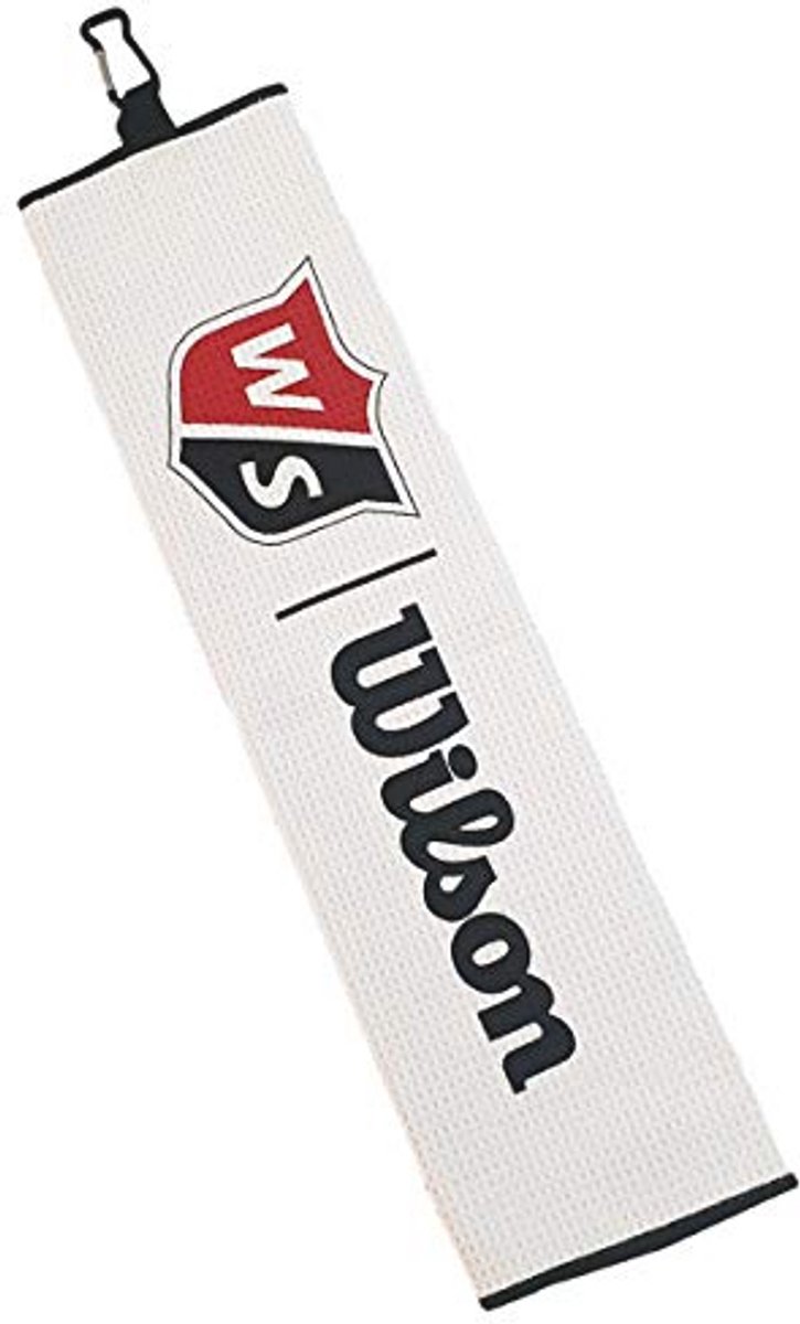 Golf Handdoek Drievoudig Vouw Microvezel, Compact en Perfect voor Golfbaan