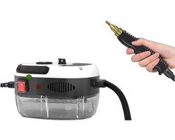 Novendo Goods – Professionele 2500W hogedruk stoomreiniger met 105°C stoom - 3 Bar druk, 6 reinigingssnelheden en 900 ml watertank – Krachtige stoomcleaner voor huis, auto, keuken & badkamer