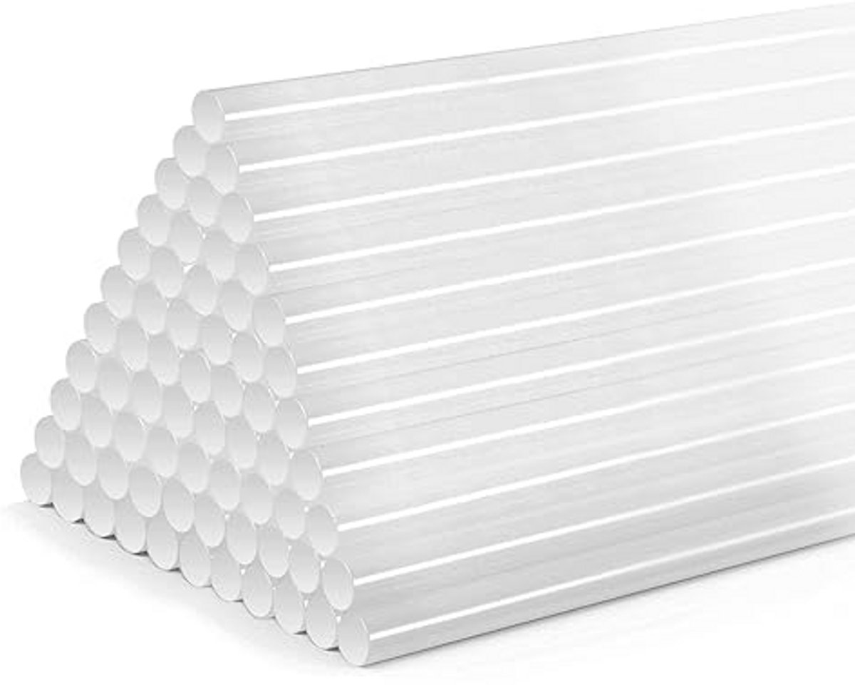 Doorzichtige Lijmsticks voor Lijmpistolen - 80 Stuks - 7 x 130 mm - Perfect voor Doe-Het-Zelf Projecten en Reparaties