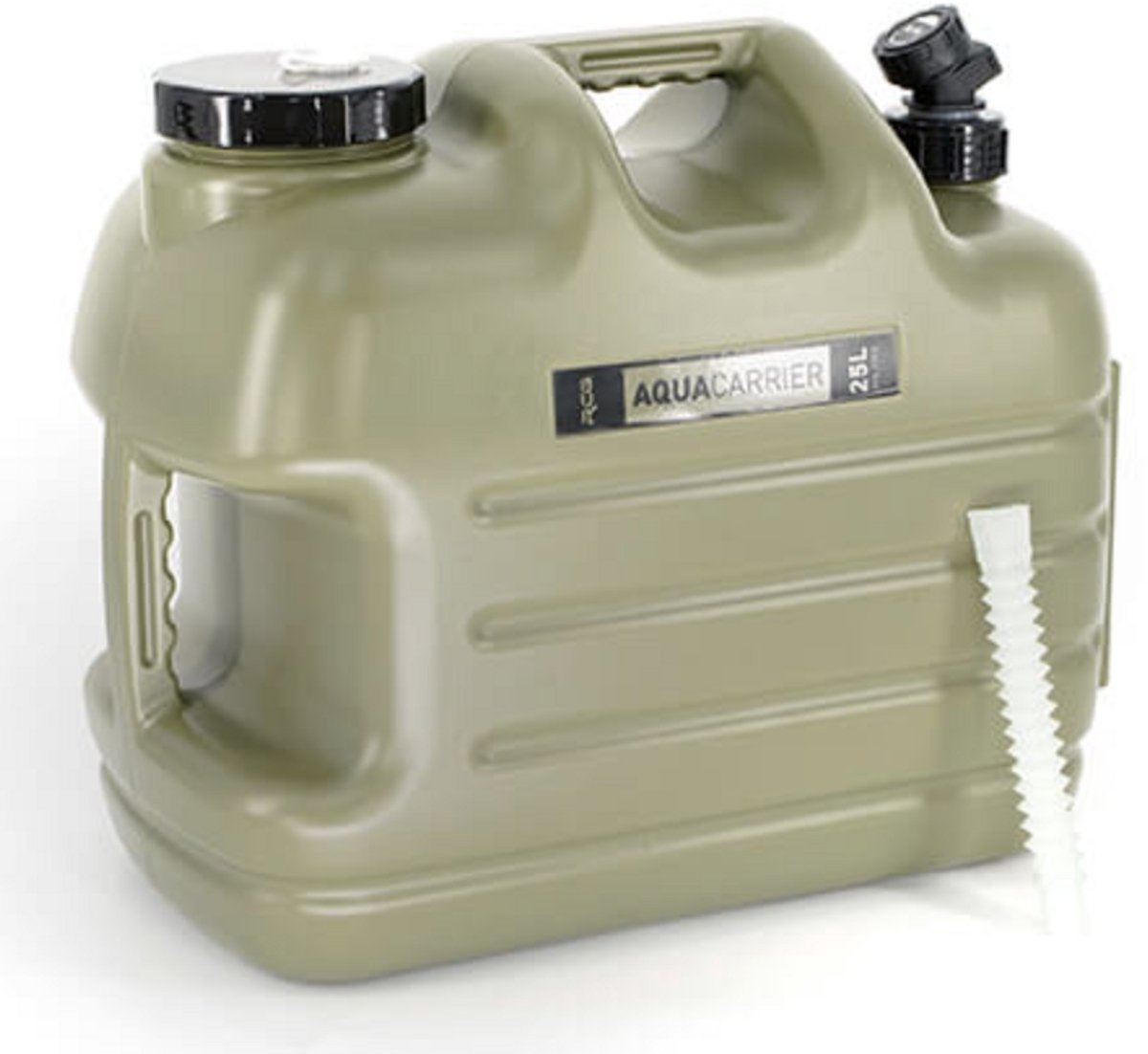 RCG Aqua Carrier 25 Liter Olijfgroen Aftapkraan