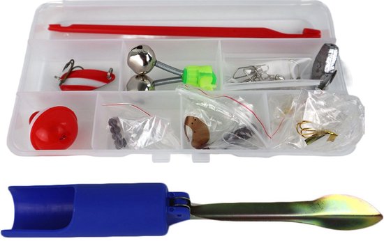 Albatros Funmaster Fishing Kit - Telescopische Hengelset - 210 cm - 10-30g - Inclusief Foedraal & Volle Tacklebox van Merkloos — afbeelding 4