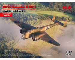 ICM Modelbouwpakket Militaire voertuigen - 48352 Handley Page HP.52 Hampden B.Mk.I - WWII Britse Bommenwerper Plastic - 1:48 - Modelbouw