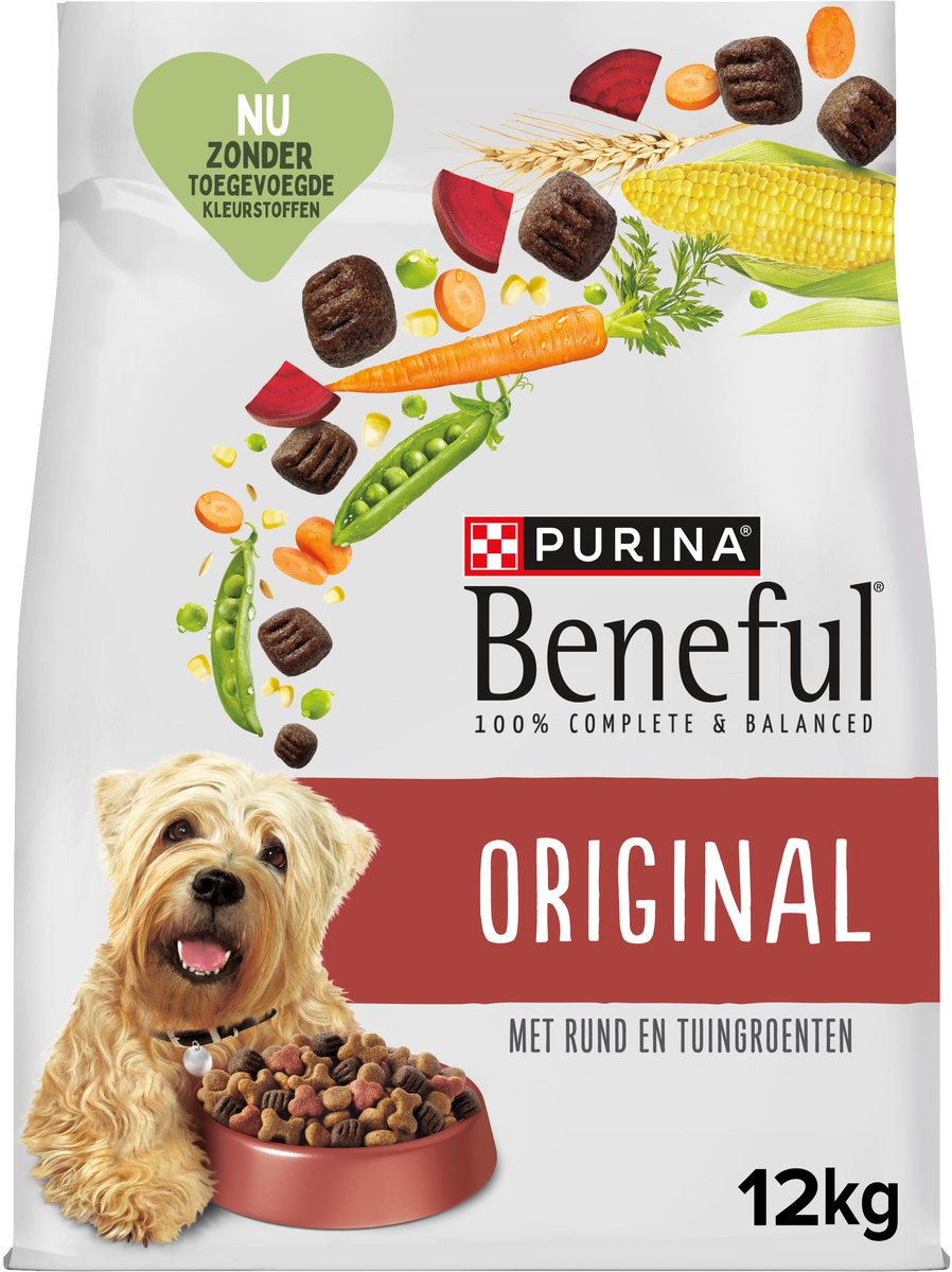 Beneful Original Rund - Groenten 12 kg