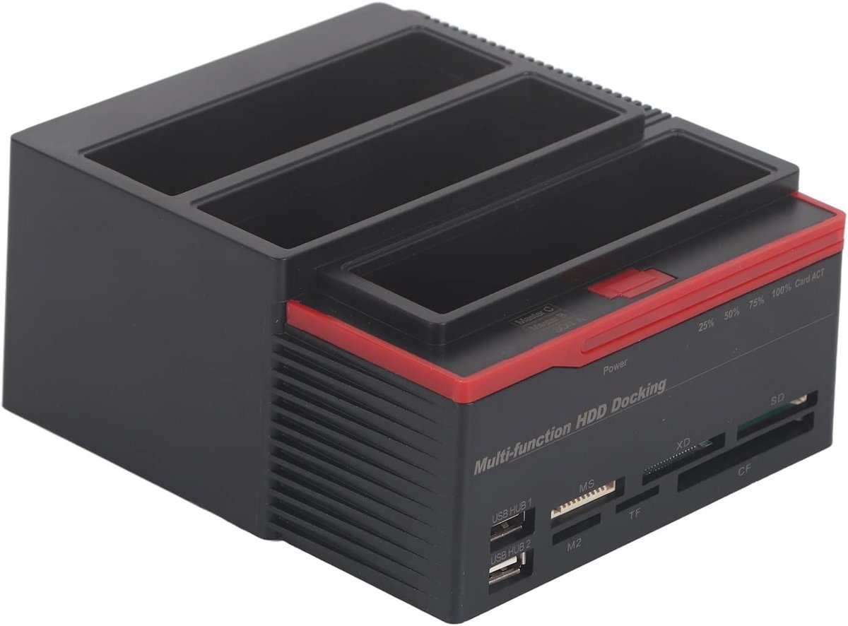 USB 3.0 Docking Station voor 2.5" en 3.5" SATA/IDE HDD - Dual Bay Externe Hardeschijf Hub