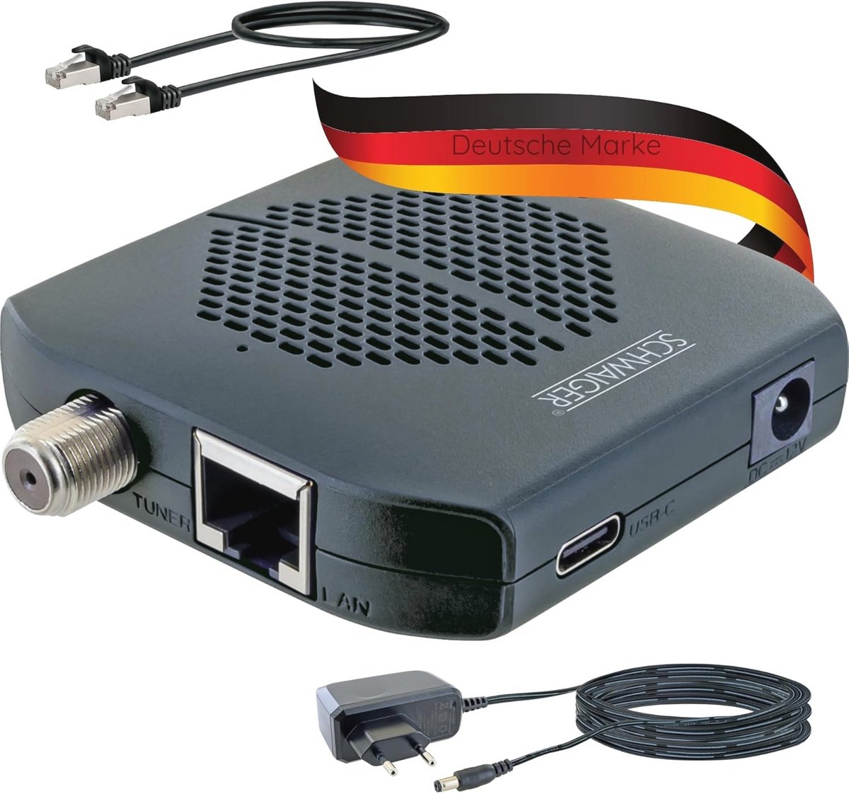HD Satellietontvanger voor Draadloze Televisie - DVB-S2 en Wifi Verbinding