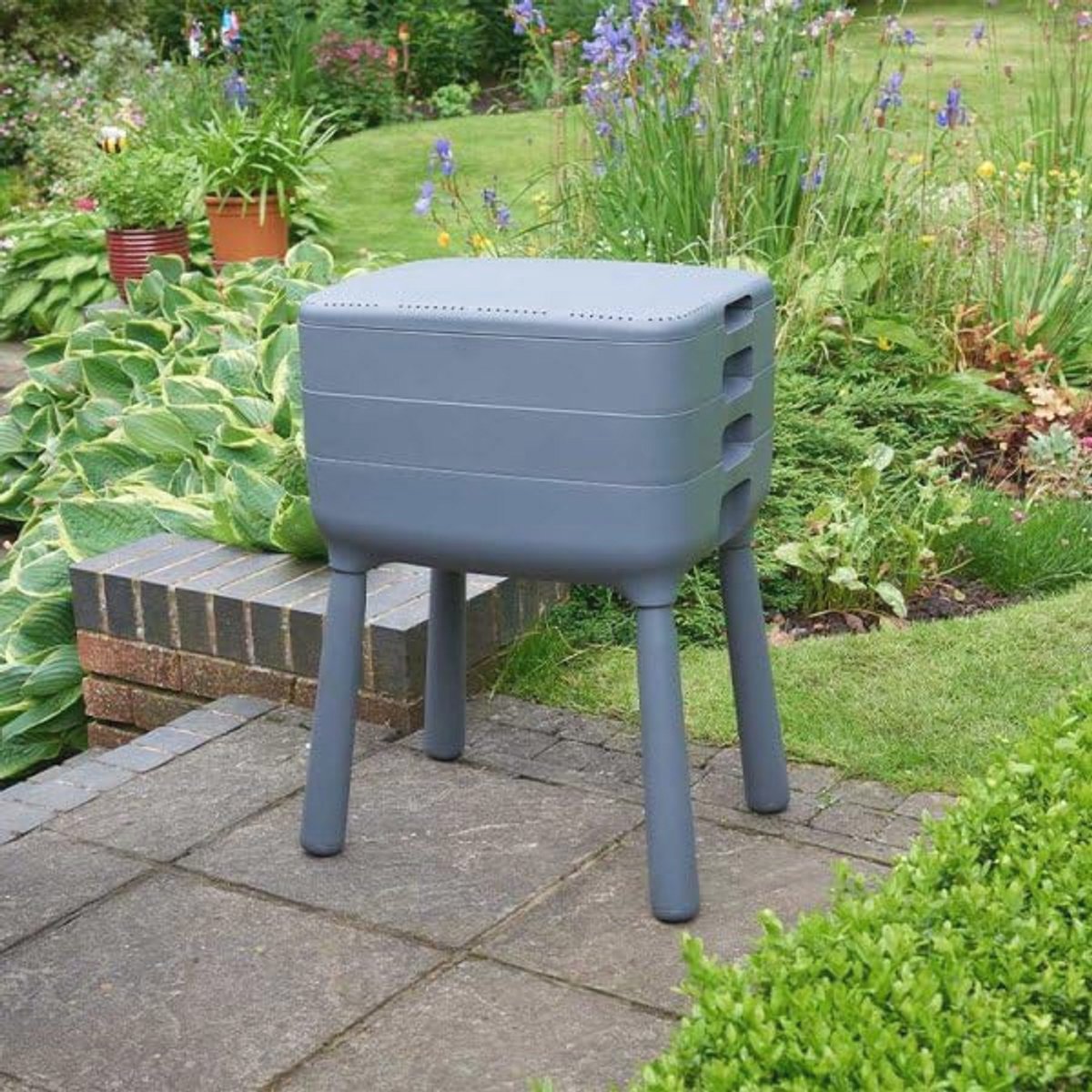 Compostbin met 3 Lades - Duurzame Wormcomposter voor Tuin en Keuken