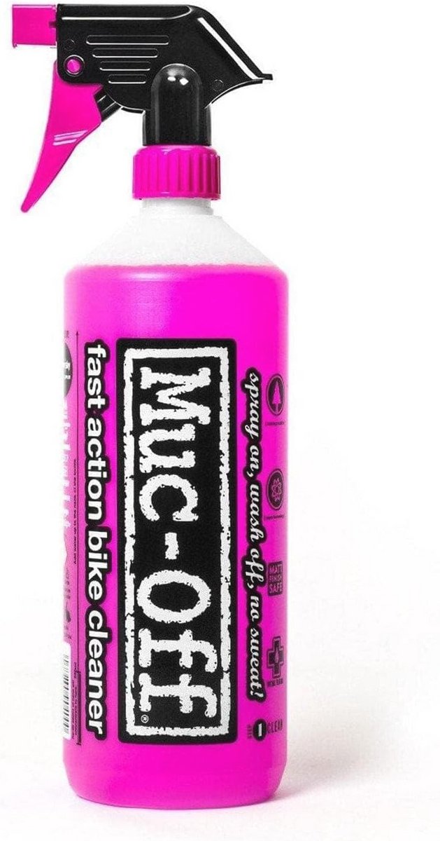Biologisch Afbreekbare Fietsreiniging en Ontvetterspray - 1 Liter Nano-Tech Bike Cleaner