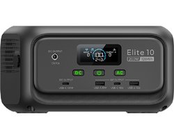 BLUETTI Elite 10- 200W – 128Wh – Mini Zonne-energiecentrale – Draagbare Accu – voor Camping – Thuis Noodstroom