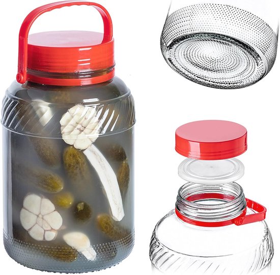 Kilner Weckpot 0,5 liter • Transparant • de Bijenkorf
