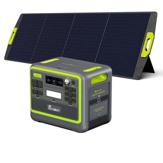 Draagbare Krachtcentrale Met Zonnepaneel – 25200mAh LiFePO4 – Camping, Noodstroom, EU-stekker 3 miniatura