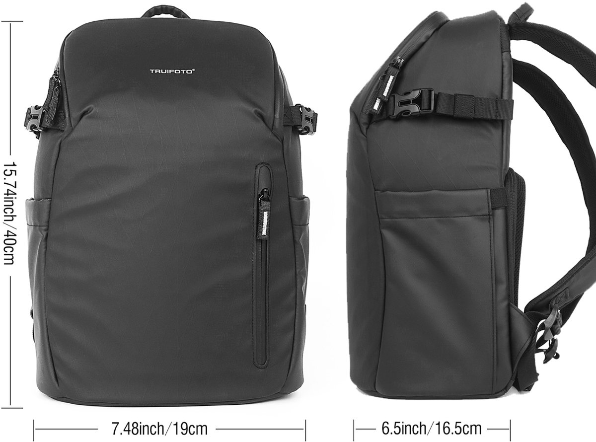 Auerberg Pro C18 Xamorest rugtas rugzak cameratas fototas voor Canon Nikon Olympus Fuji Pentax Sony foto camera video 18L thumbnail 2