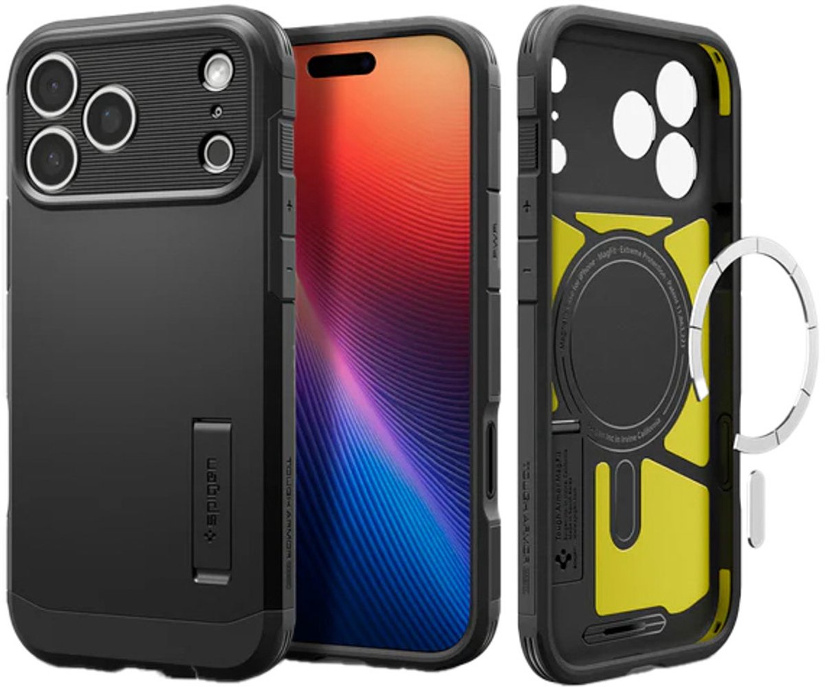 Spigen Tough Armor T Magsafe Hoesje Voor Iphone 17 Pro Max Versterkt