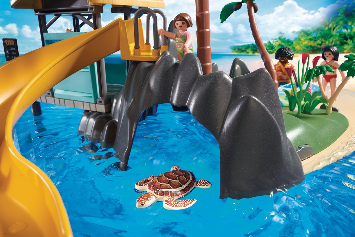 PLAYMOBIL Vakantie-eiland met strandbar - 6979 — afbeelding 4