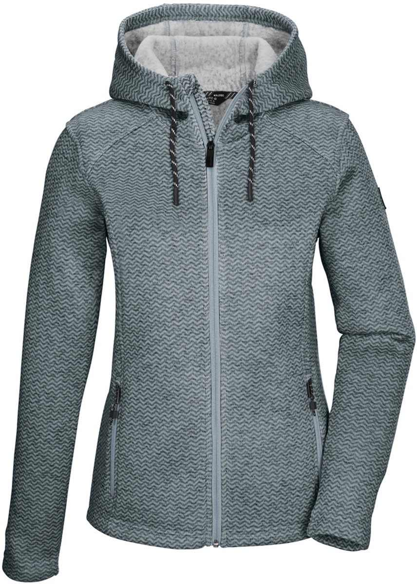 Killtec KOW 5 Gebreide Fleece Vest Dames Grijs
