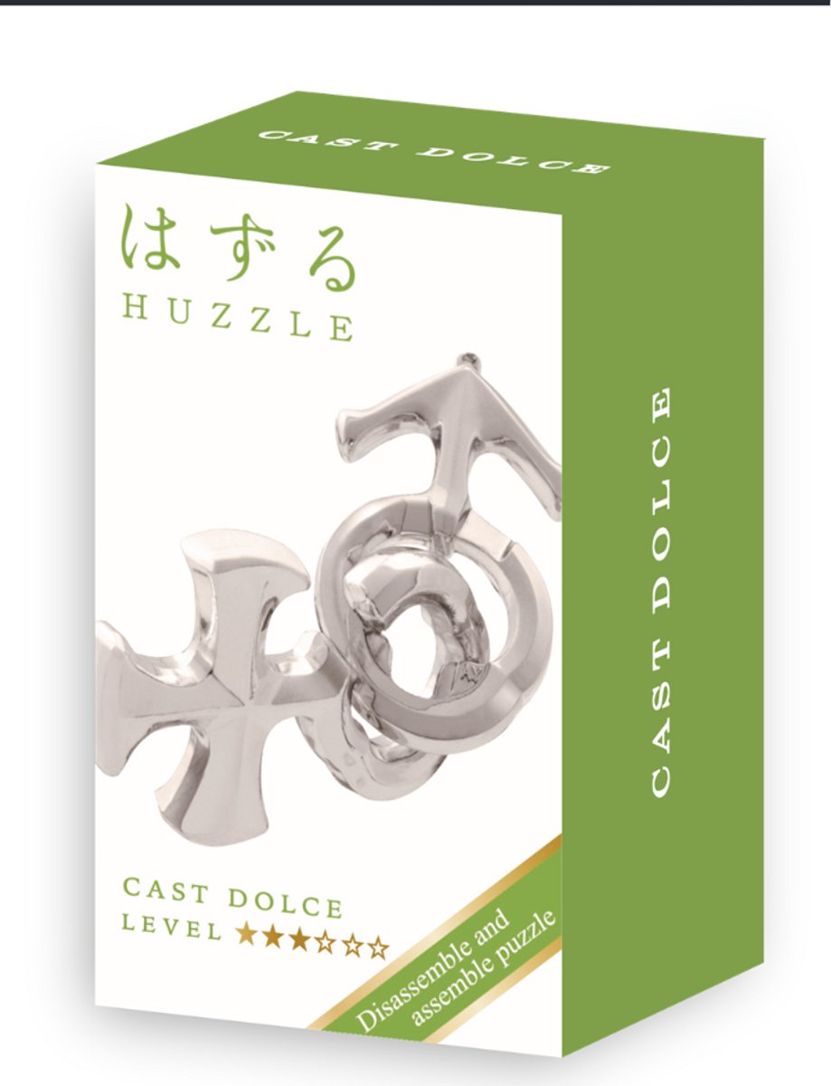 Mini Huzzle Cast puzzel Dolce - 3 sterren