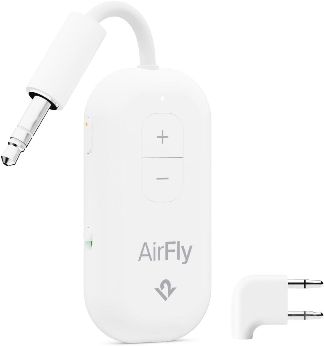 Draadloze Audio Transmitter/Receiver voor 2 Hoofdtelefoons - Ideaal voor Vliegtuig, Sportschool en Auto