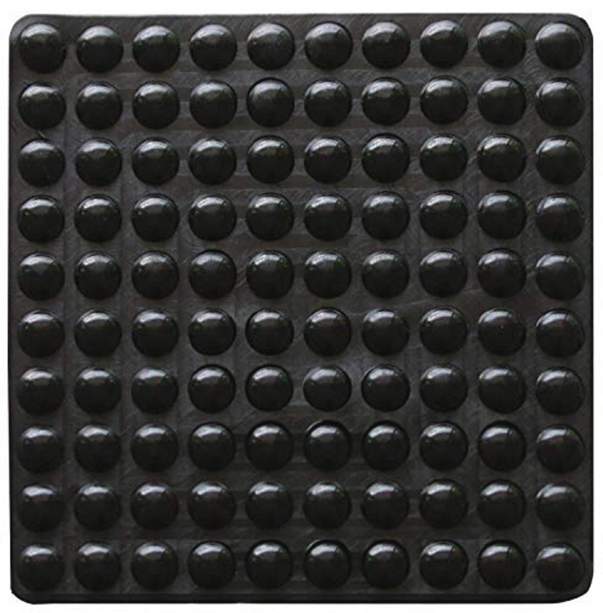 Rubberen zelfklevende buffer pads - 100 stuks voor geluidsreducing en meubelbescherming