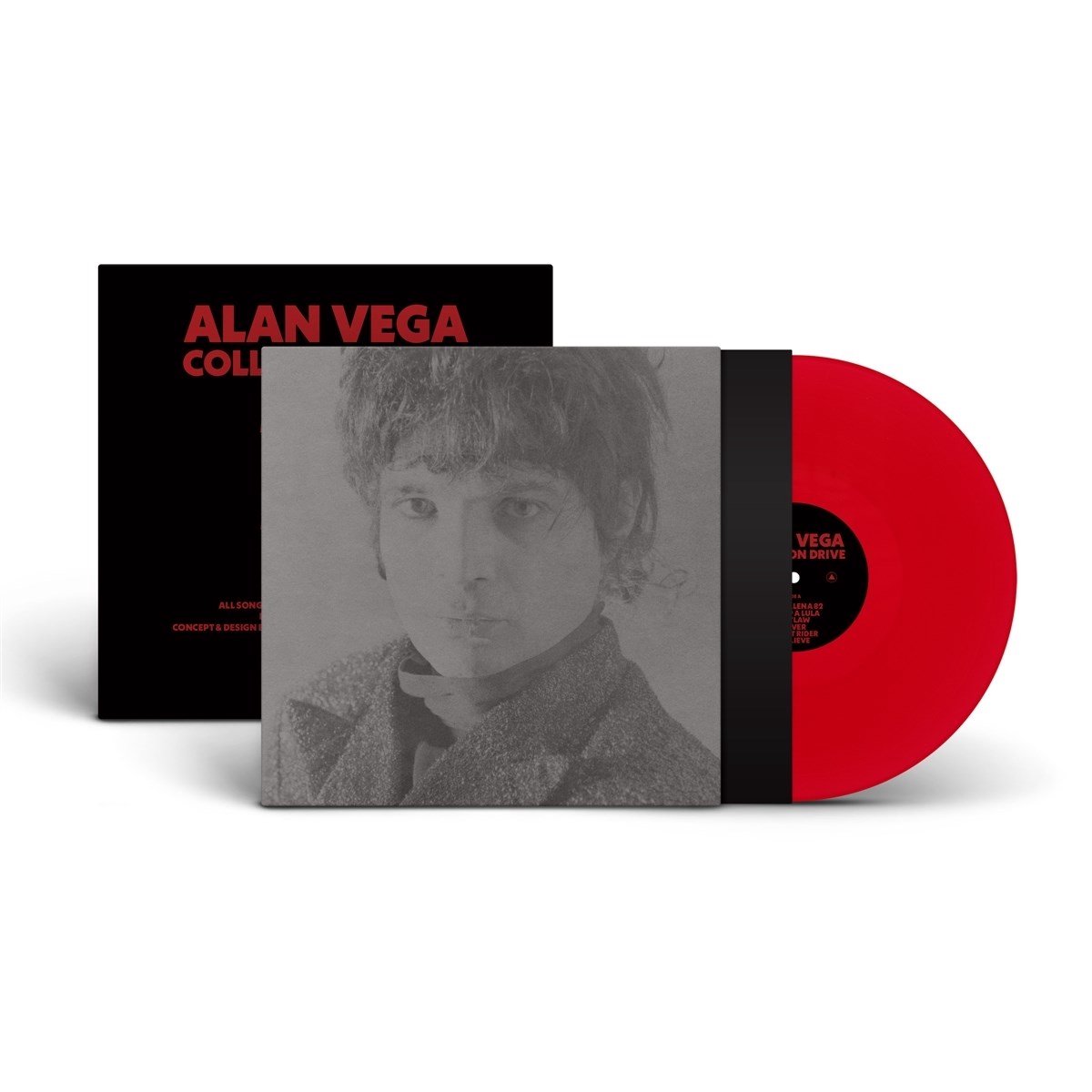 Alan Vega - Collision Drive (LP) (Coloured Vinyl)