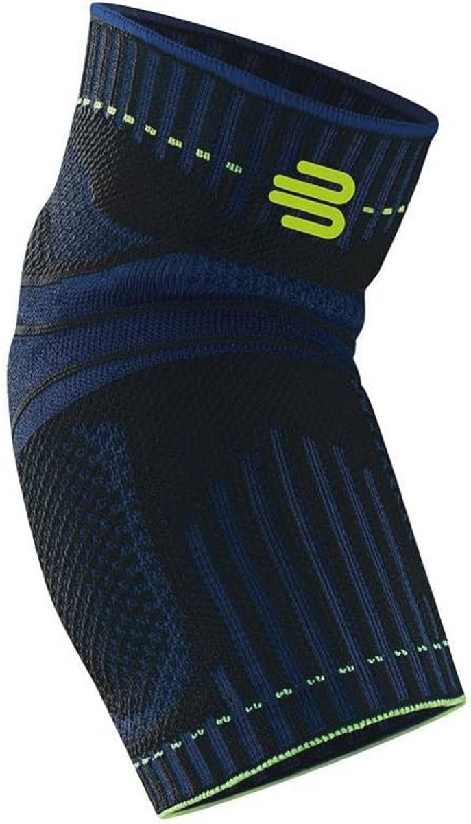 Unisex Elbow Support voor Bal- en Racketsporten - Stabiliteit en Comfort - Zwart - M