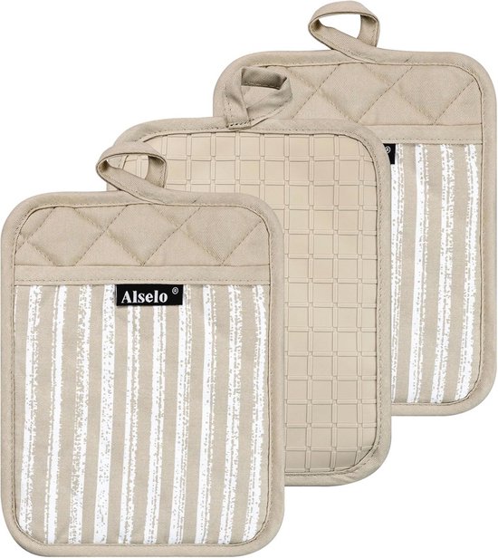 3 paar mini siliconen ovenwanten, hittebestendig - antislip 3 paar mini siliconen ovenwanten, hittebestendig - antislip