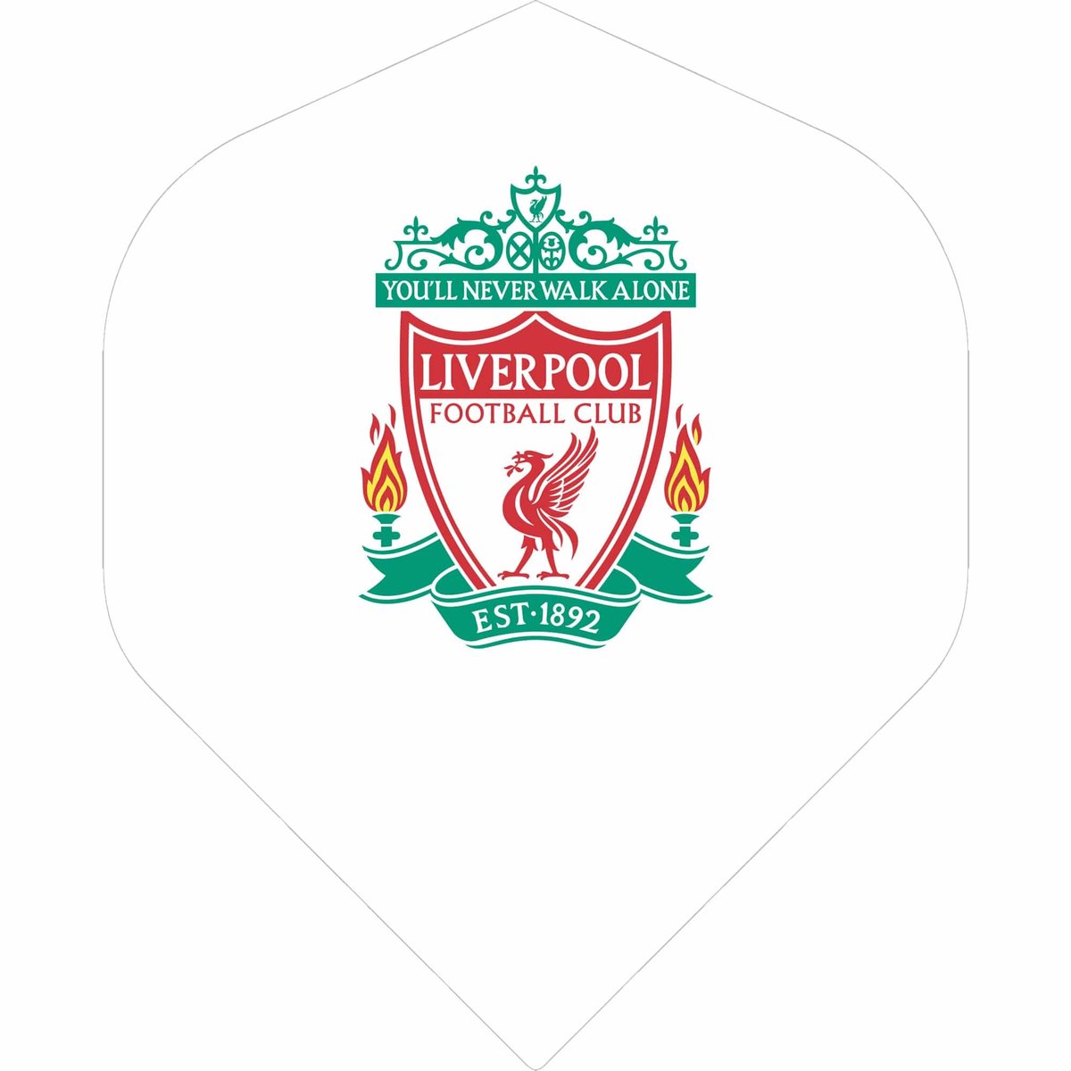 LIVERPOOL F2 VOETBAL FLIGHTS - 1 SET (3 FLIGHTS) - DART - FOOTBALL