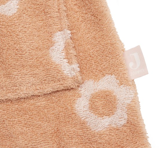 Jollein Badjas - 100% Badstof - 1-2 jaar - Jacquard - Flower van Merkloos — afbeelding 4
