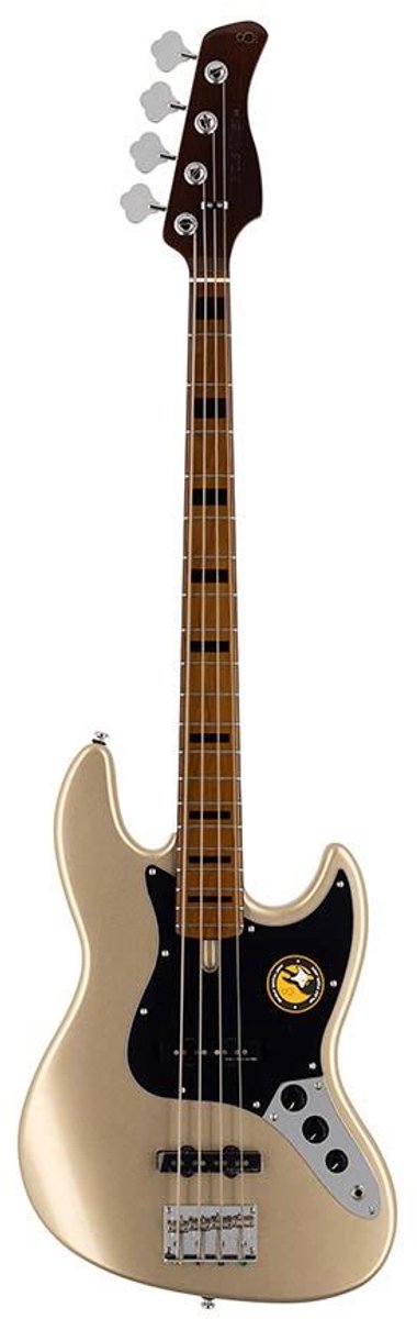 Sire Marcus Miller V5 2nd Gen 4 Alder Champagne Gold Metallic