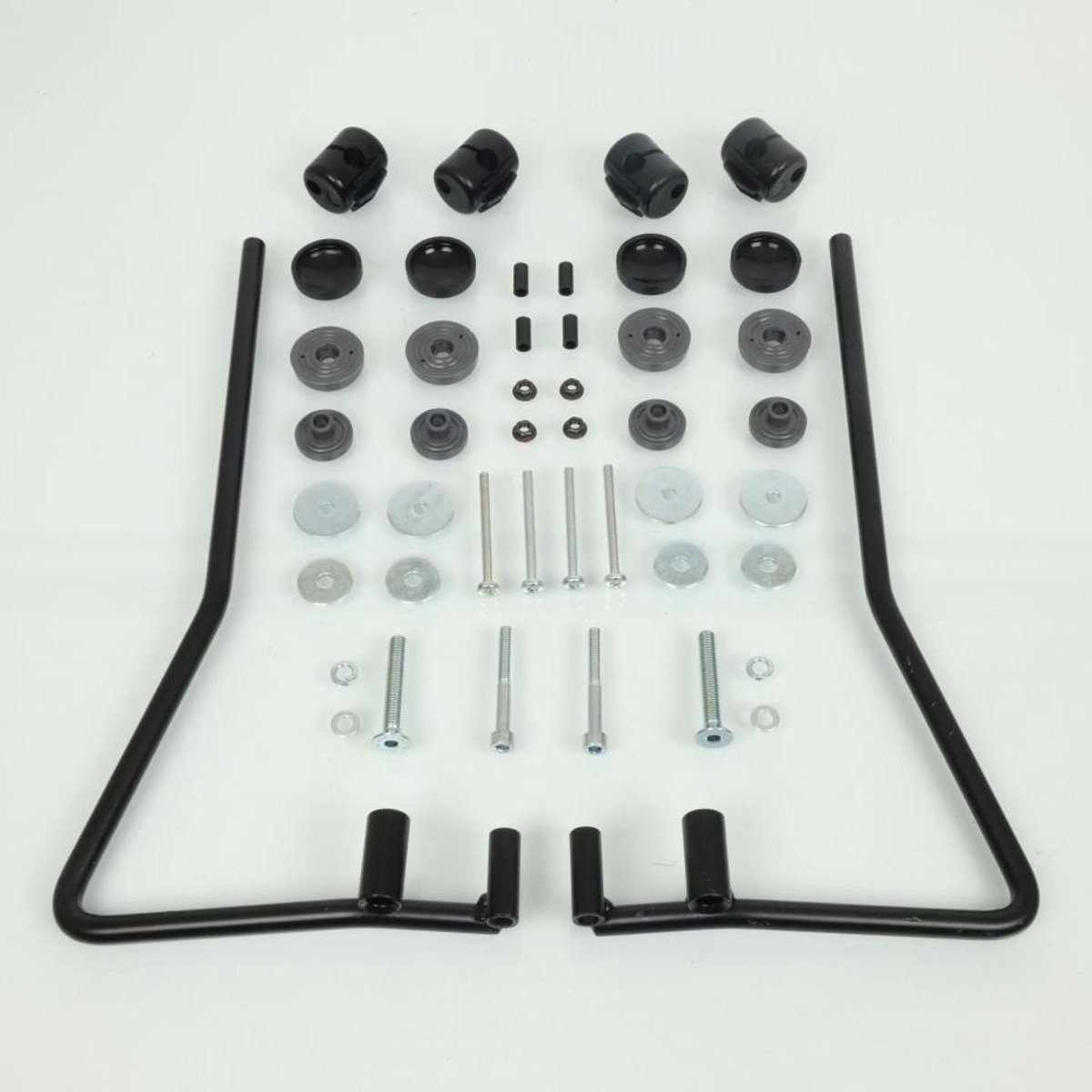 Support pare brise Fabbri 2297/E pour scooter Aprilia 125 Sportcity 2005 à 2009