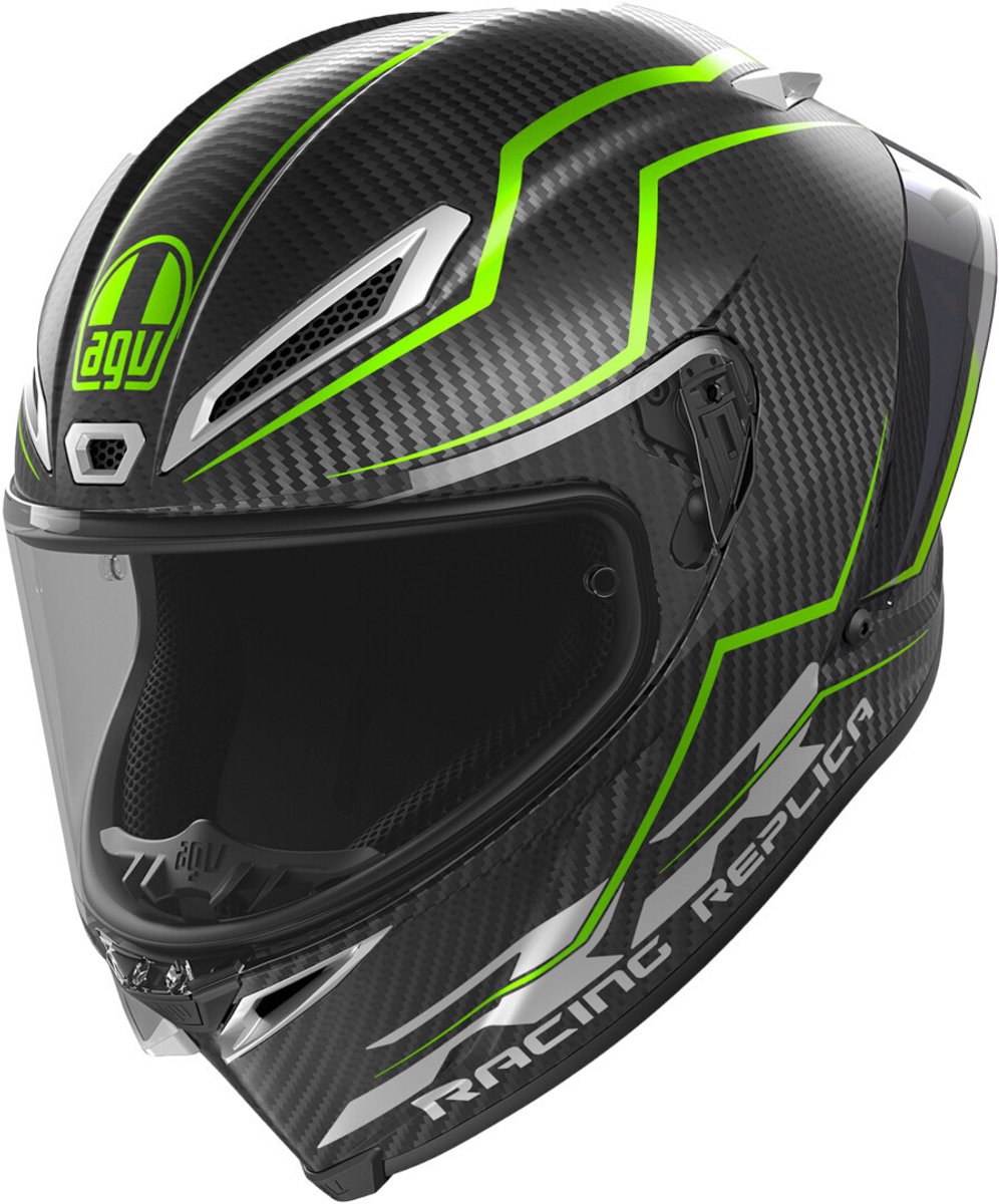 AGV Pista GP RR Performante Carbon Zwart Groen Integraalhelm - Helm
