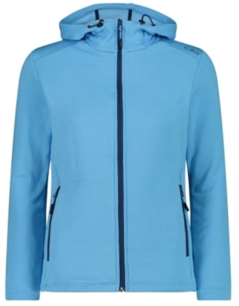 Dames fleece met capuchon CMP Cielo Mel.